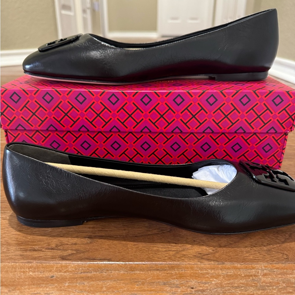 Tory Burch, Georgia Ballet 🩰 Flats. New in Box! Size: 10.5